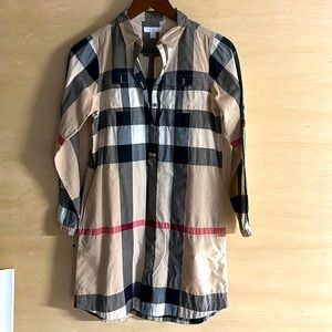 Burberry girls size 14 tunic dress